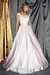 Свадебное платье с вручную вышитым лифом